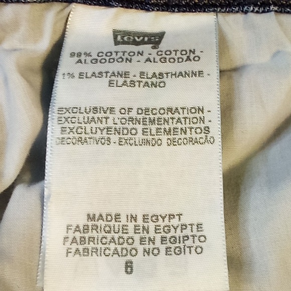 Levi's San Francisco 515 Capri Size 6 - Picture 9 of 13